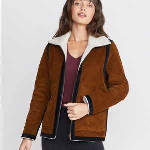 Marine Layer - Loni Sherpa/Corduroy Reversible Coat